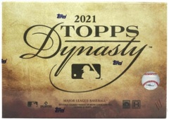 2021 Topps Dynasty MLB Baseball Hobby Box